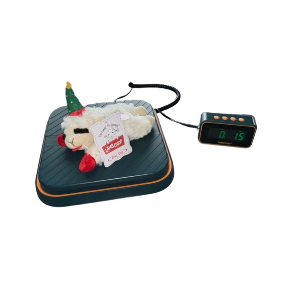 Lamb Chop Small Plush Christmas Dog Toy - Picture 4 of 4